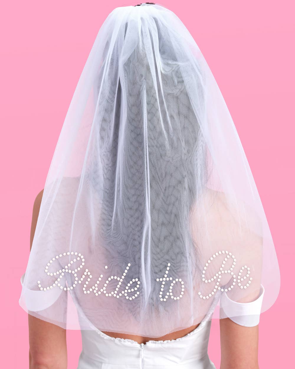 Bride To Be Pearl Veil