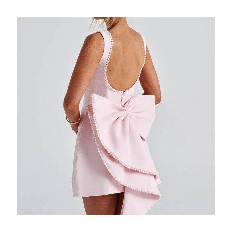 Pearl Bow Dress