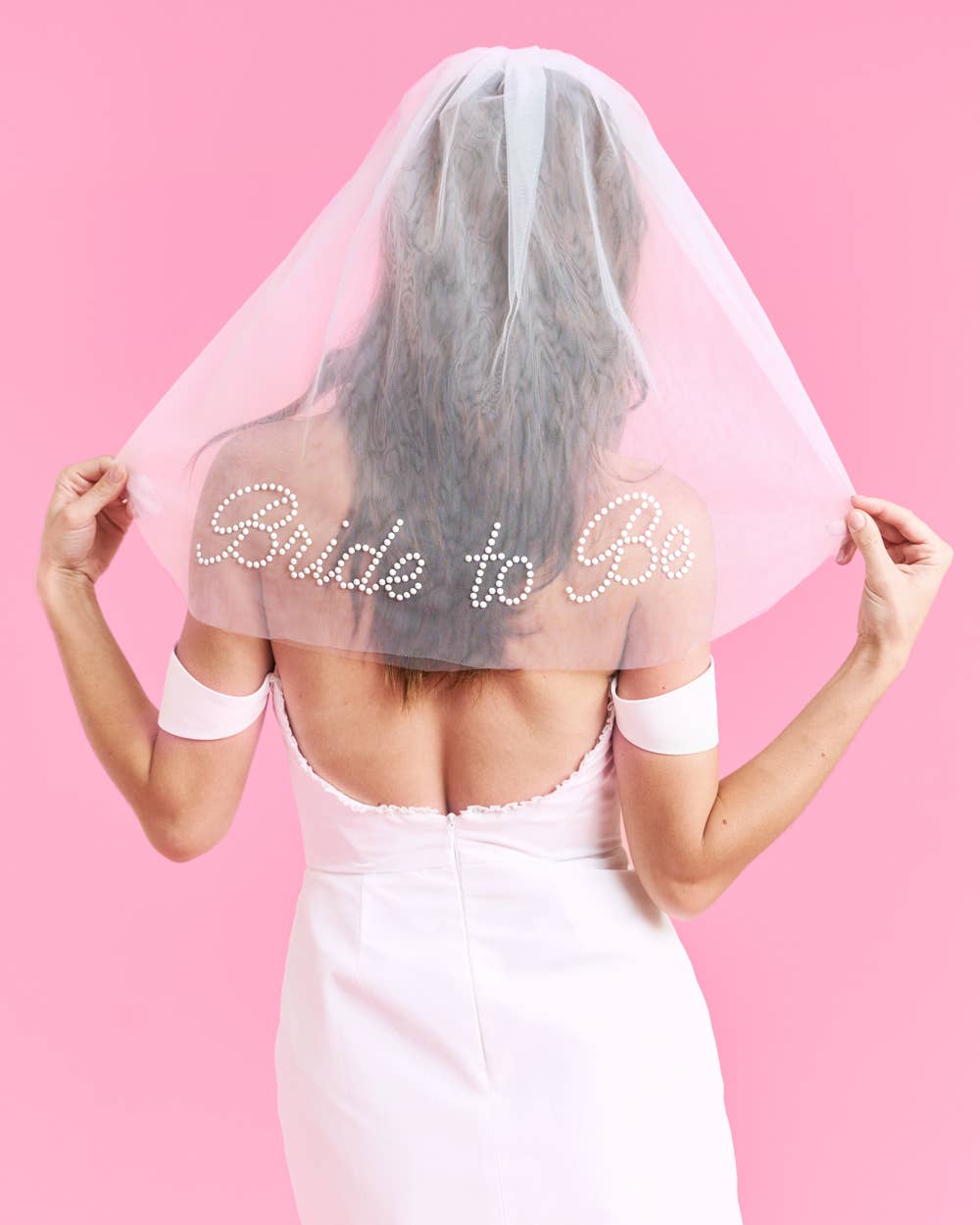 Bride To Be Pearl Veil