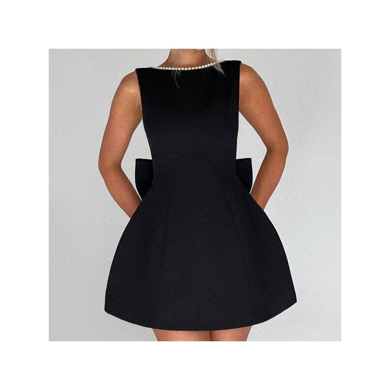 Pearl Bow Dress