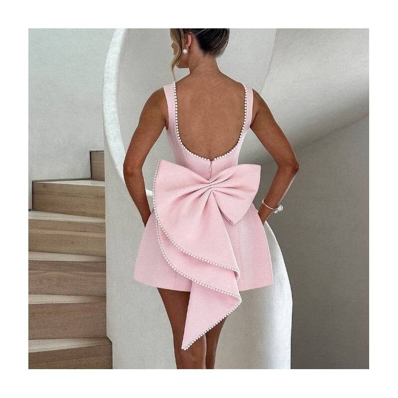 Pearl Bow Dress